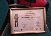 Dyplom dla fnalistów konkursu Sylwii i Mariana Masłosz